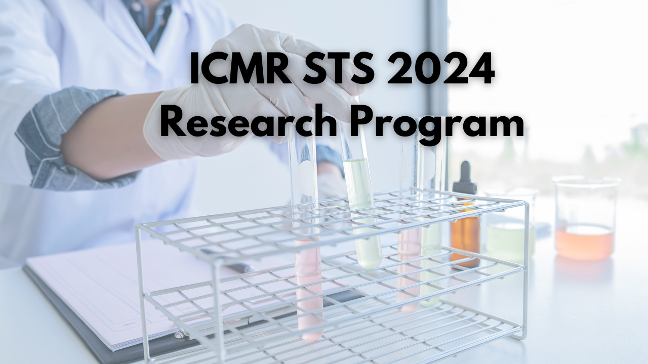 ICMR STS 2024: Research Program